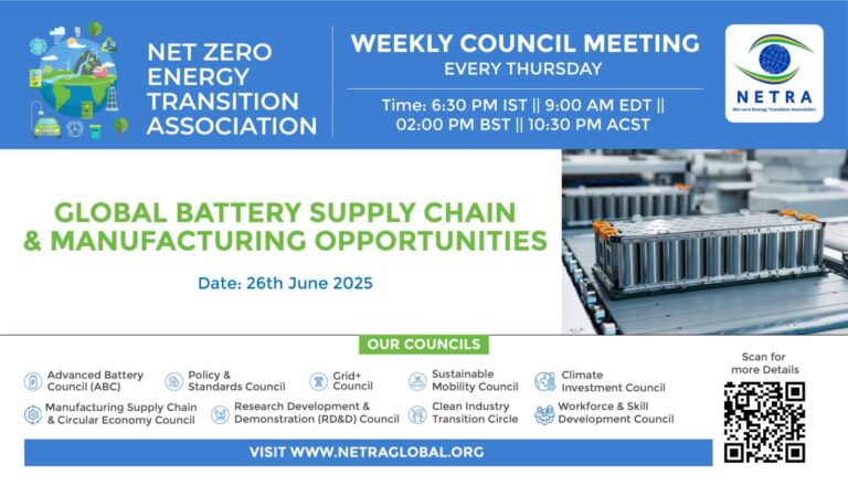 Global Battery Supply Chain & Manufacturing Opportunities