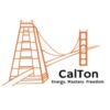 CalTon logo with orange suspension-bridge towers and cables, and the words 'CalTon' and 'Energy. Mastery. Freedom.'