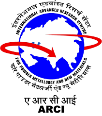 ARCI logo with a blue globe and red curved arrow, circular text in Hindi and English, and ARCI at the bottom.