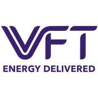 VFT logo with stylized purple letters and the slogan Energy Delivered.