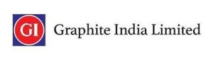 Graphite India Limited logo featuring a red GI emblem inside a blue square next to the company name.